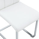 Modern Dining Chairs With High Backrest And Sturdy Legs