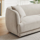 Larisa - Mid-Century Modern Linen Sofa