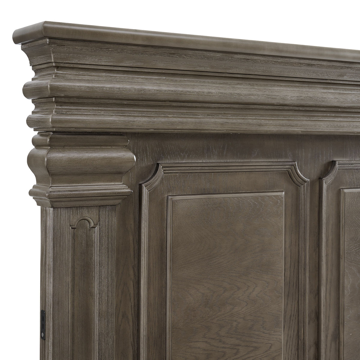 Kings Court Bed in Black by Elements International, view 5