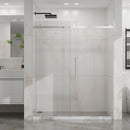 Frameless Tub Sliding Shower Door With Easy Clean Coating