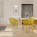 4 Pack Lounge Chair Set With Long Table