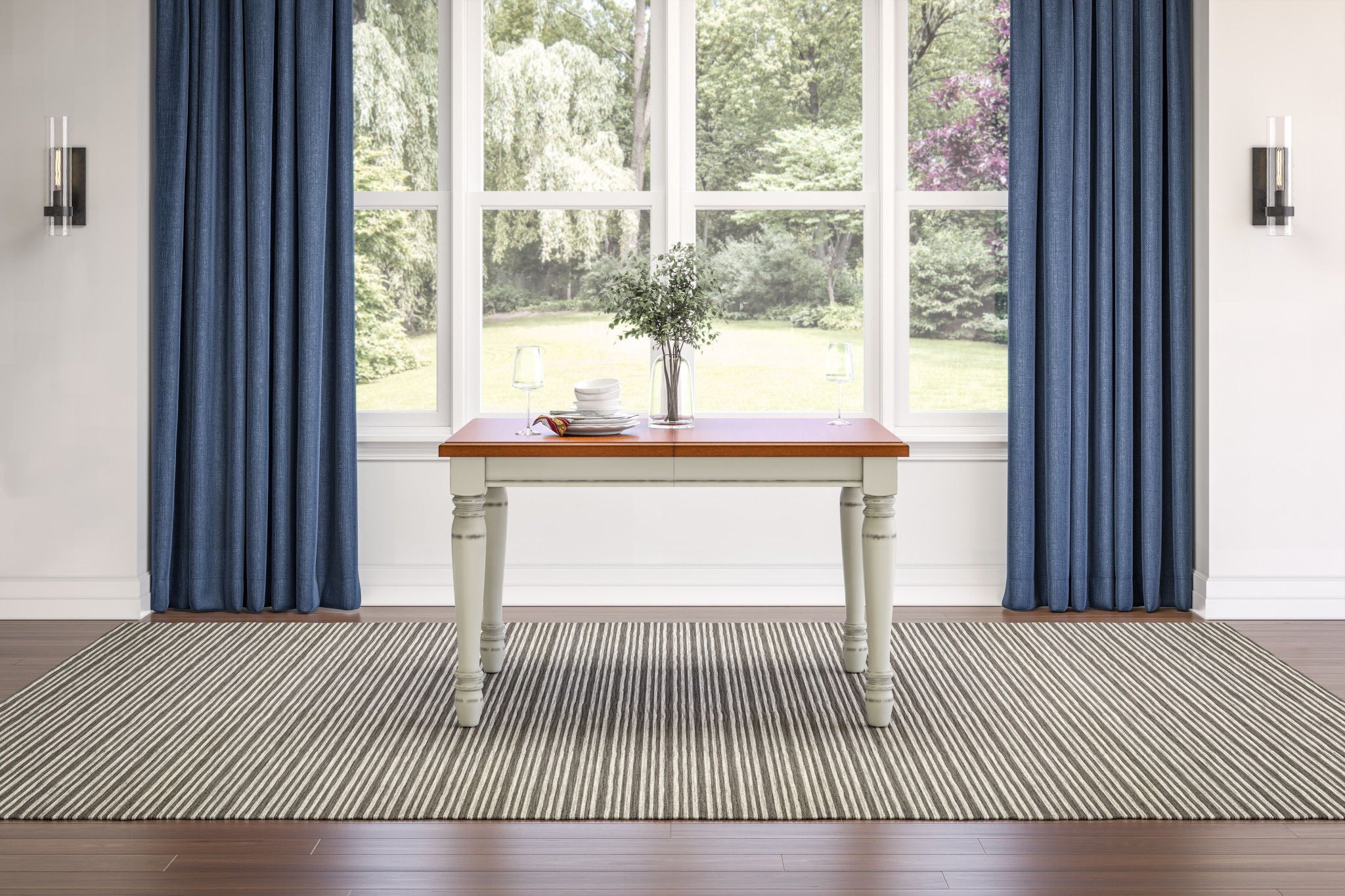 Monarch - Dining Table - White