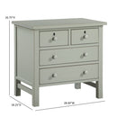 Georgina - 4 Drawer Storage Nightstand
