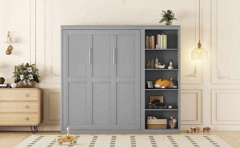 Multifunction Murphy Wall Bed With Shelves
