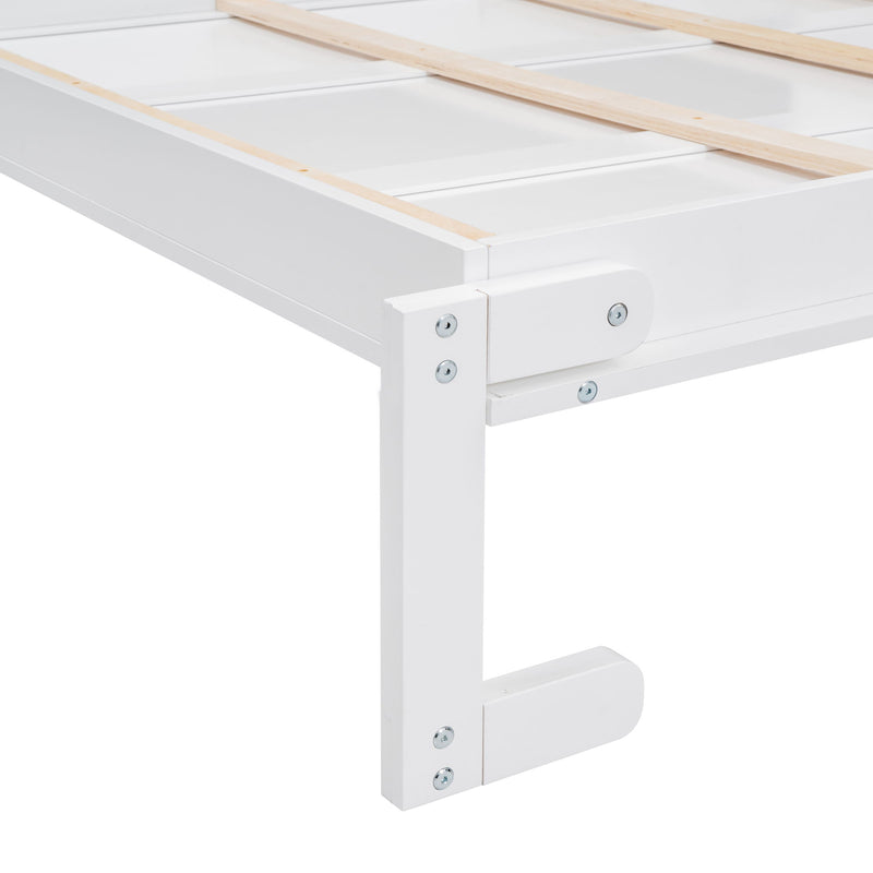 Murphy Wall Bed With Shelves, Space Saving