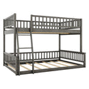Bunk Bed With Ladder And Guardrails