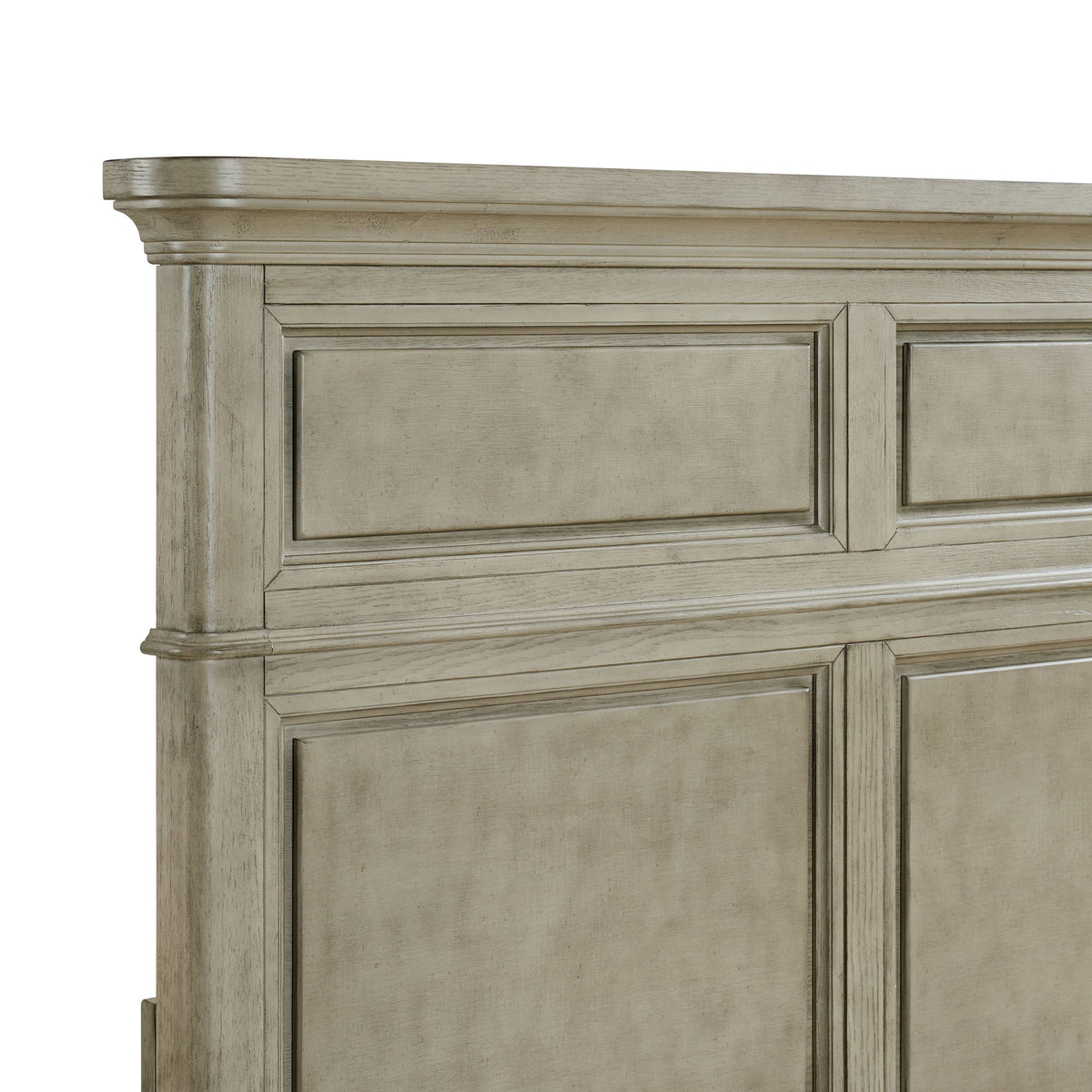Whit-Ash Panel Bed in Gray by Elements International, view 3