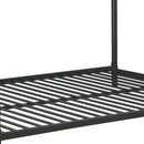 Furniture   Triple Bunk Bed, FULL/Twin/FULL, black