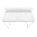 Computer Desk For Home Office, Standing, Storage Shelves, Laptop, Contemporary & Modern