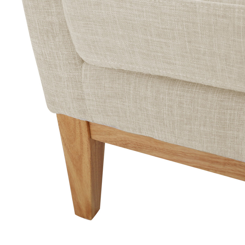 Modern Accent Chair With Padded Cushion Seat