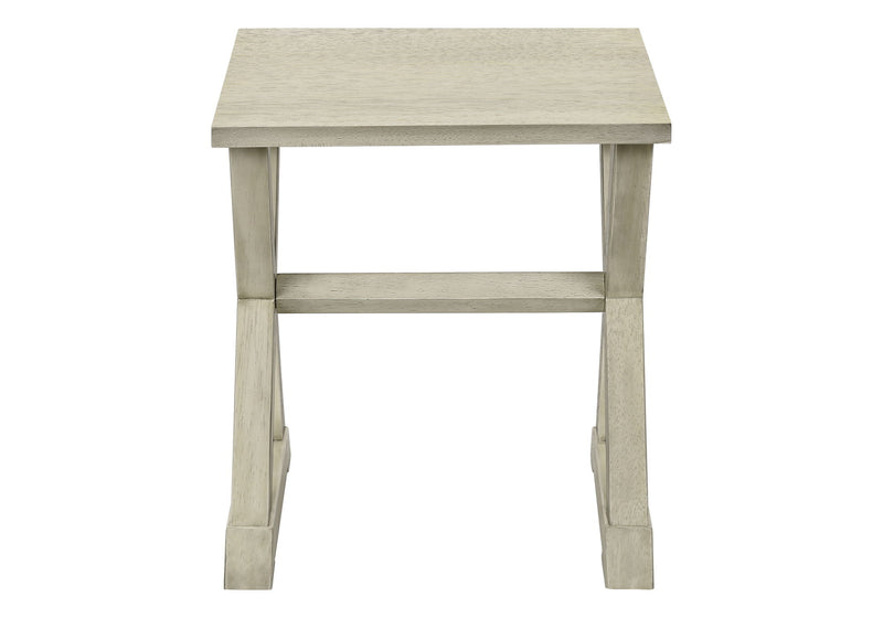Compact Accent End Table, Square, Transitional
