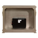 Sorina - Fireplace - Antique Silver