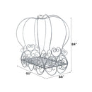 Priya - Twin Bed - Silver - Atlantic Fine Furniture Inc