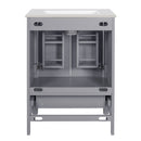 Bathroom Vanity With Integrated Undermount Ceramic Sink, 2 Doors And 1 Drawer, Soft Close Hinges