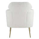 Connock - Accent Chair - White Teddy Sherpa