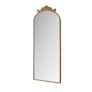 Vintage Arched Full Body Mirror, Wall Mounted For Living Room
