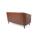 Sophisticated Loveseat With Diamond Stitched Detailing