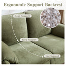 Modern Minimalist Down Filled Sofa