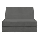 Lofty - Convertible Soft Seating 2 Piece Set - Coastal Graphite