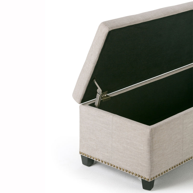 Kingsley - Upholstered Large Storage Ottoman