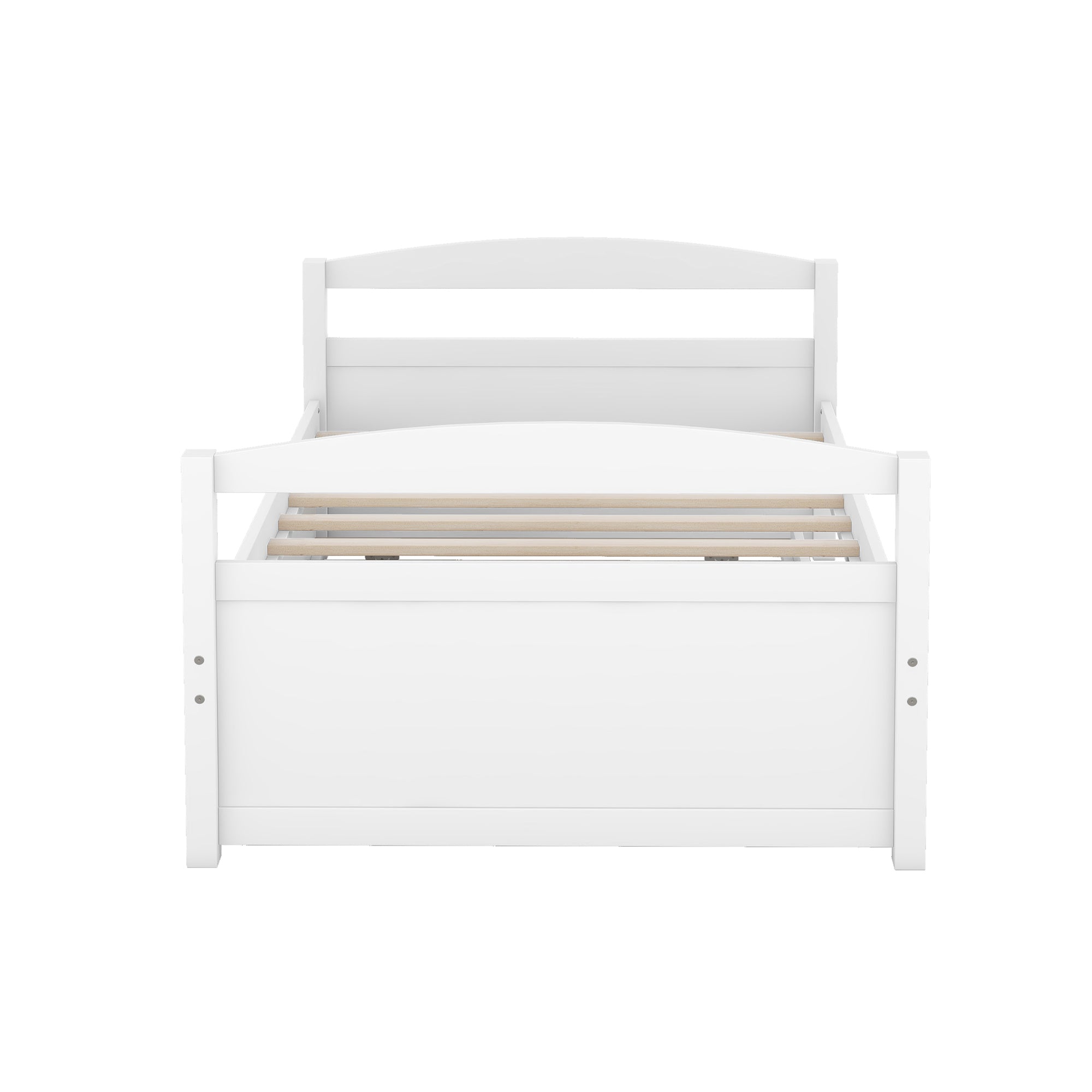 Twin Size Daybed with Trundle, White - Atlantic Fine Furniture Melbourne FL