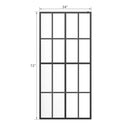 Shower Door Walk - Black