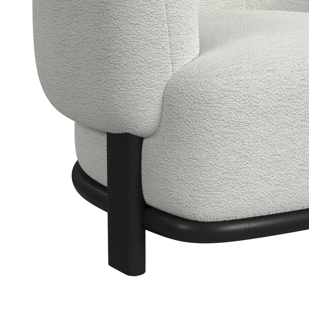 Sevilla Chair in Dark Green by Elements International, view 3