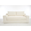 Convertible Loveseat Sofa Bed With Memory Foam & Steel Frame