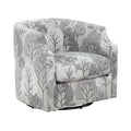 Isabelle - Swivel Glider Barrel Chair