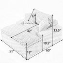 Harbor - Luxury Sofa Turtle Fleece Fabric