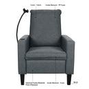 Recliner Chairs For Adults, Adjustable Recliner Sofa With Mobile Phone Holder & Cup Holder, Modern Reclining Chairs Fabric Push Back Recliner Chairs For Living Room, Bedroom