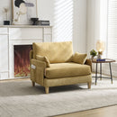 Mid Century Modern Foldable Sofa Bed, 3 In 1 Convertible Sleeper With 3 Pillows