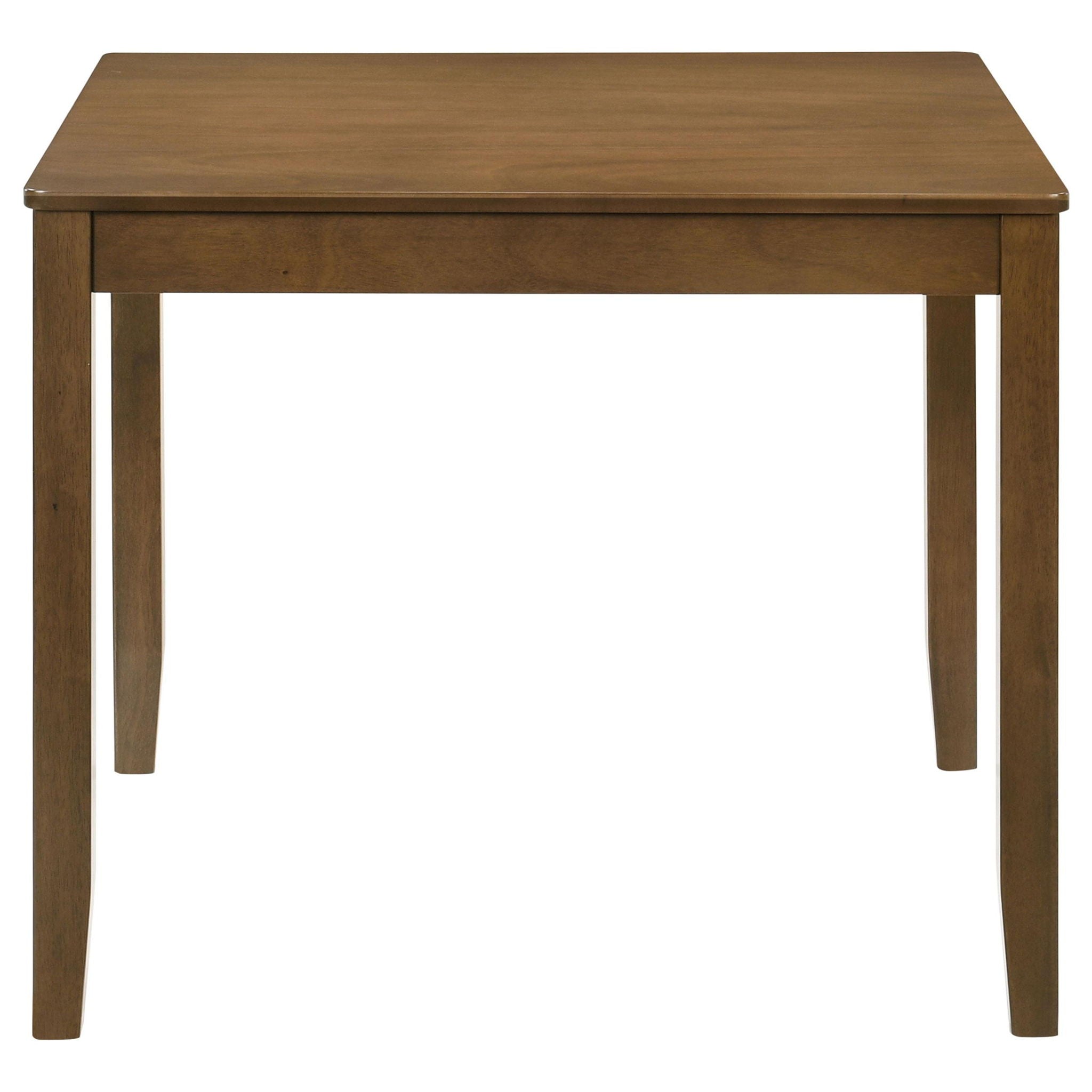 Parkwood 5-piece Square Dining Table Set Honey Brown - Atlantic Fine Furniture Melbourne FL