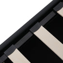 Queen Size  Upholstered Platform Bed with Storage Headboard and Hydraulic Storage System, PU Storage Bed with LED Lights and USB charger, Black