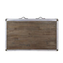 Brancaster - Coffee Table - Antique Oak & Aluminum