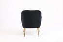 Modern Mid-Century Chair Tufted Sherpa Armchair For Living Room Bedroom Office