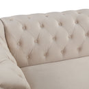 Sofa With Thick Removable Seat Cushion, 3 Seater