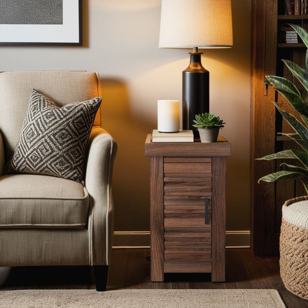 Sausalito - Chairside Table - Whiskey