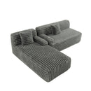 Cloud Sectional Sofa Upholstered Couch Free Combined Sofa