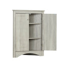 Triangle Bathroom Storage Cabinet With Adjustable Shelves, Freestanding Floor Cabinet For Home Kitchen