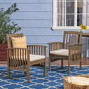 Casa - Acacia Dining Chair Set With Cushions,