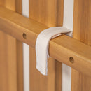 Modern Outdoor Woven Lounge Chair With Solid Wood Frame - Teak