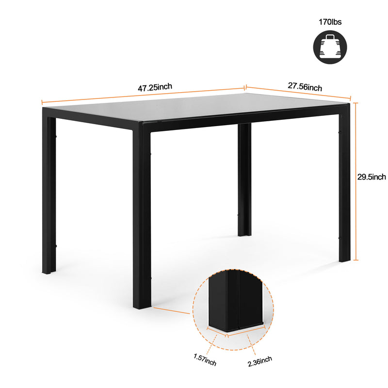 Dining Table - Black