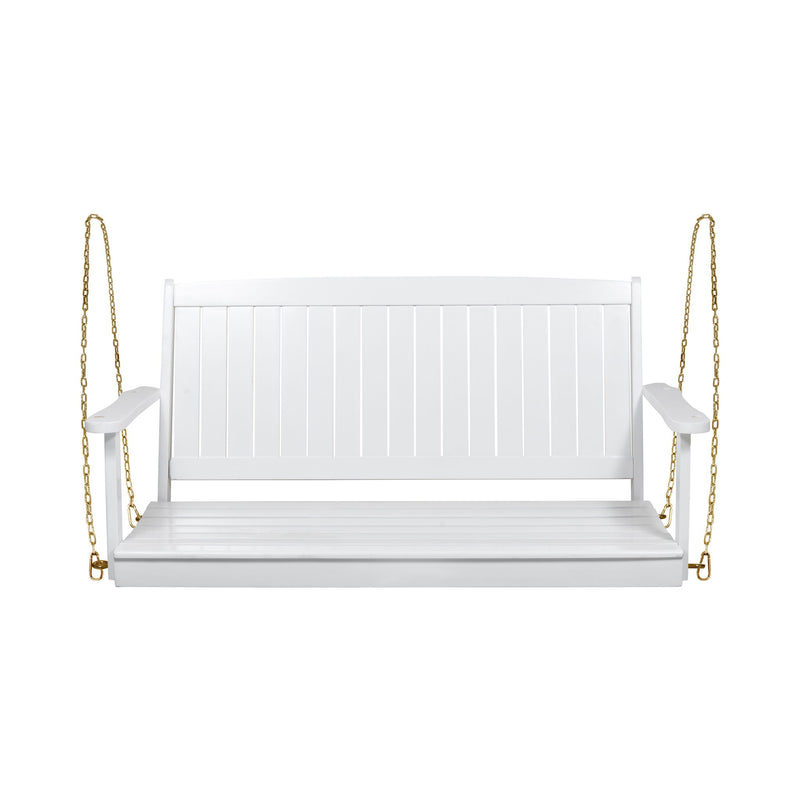 Tambora - Porch Swing Acacia Wood Slat Design