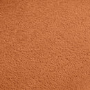 Modern Lamb Wool Sofa With Decorative Throw Pillows For Small Spaces