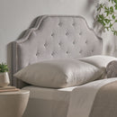 Luella - Button Tufted Upholstered Headboard