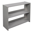 Loft Low Bed With Cabinets, Shelves And Slide