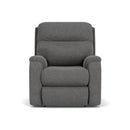 Penn - Power Rocking Recliner With Power Headrest & Lumbar - Dark Gray - Atlantic Fine Furniture Inc
