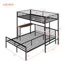 Bunk Bed With Desk, Ladder And Quality Slats For Bedroom