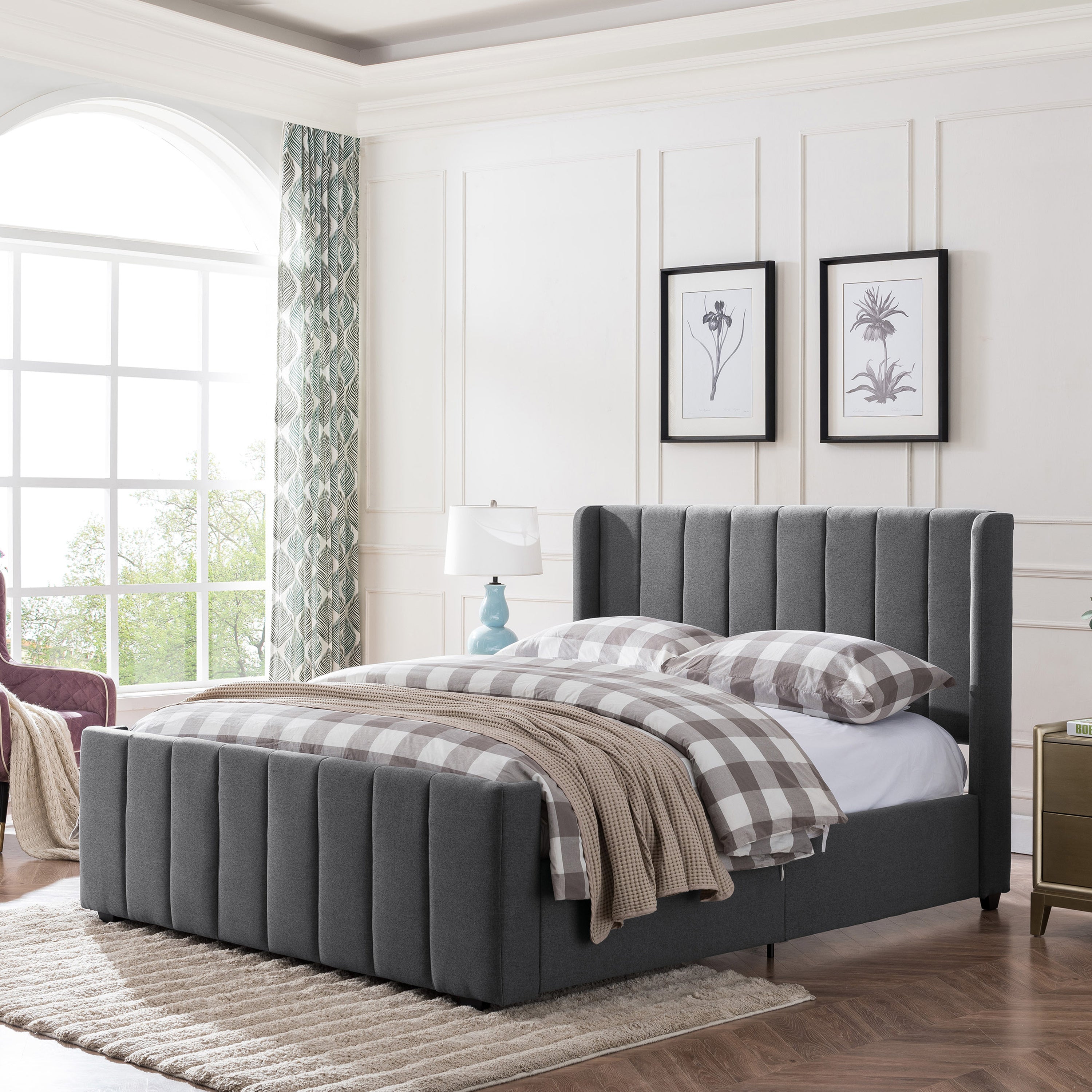 QUEEN SIZE UPH BED - Atlantic Fine Furniture Melbourne FL